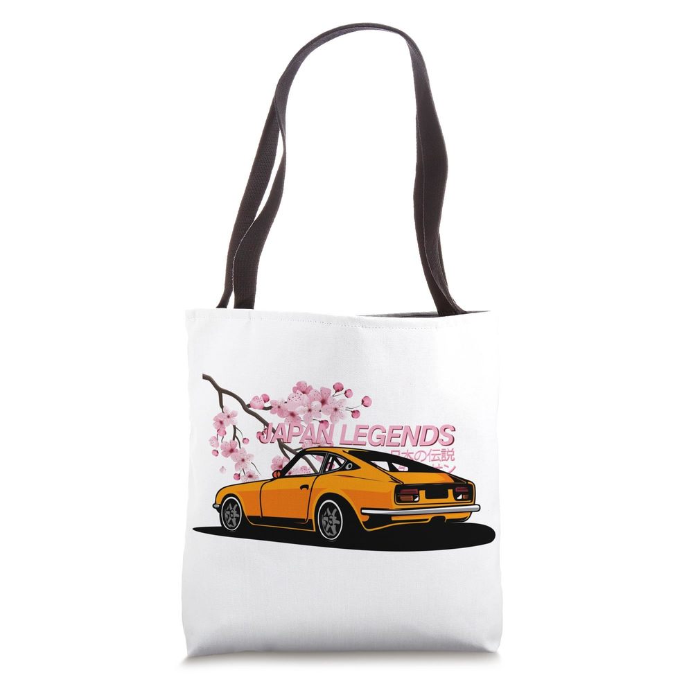 Japan Legends Cherry Best Project Of Stanced Wheel Car Tote Bag :')
